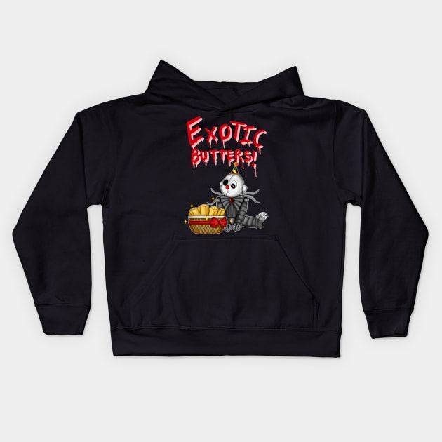 Ennard's Exotic Butters! Kids Hoodie by Aggablazey